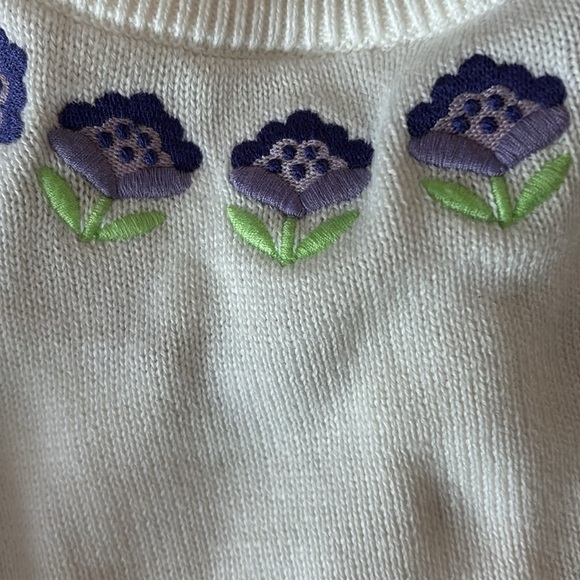 Gymboree Floral Cardigan 3T - Picture 3 of 4